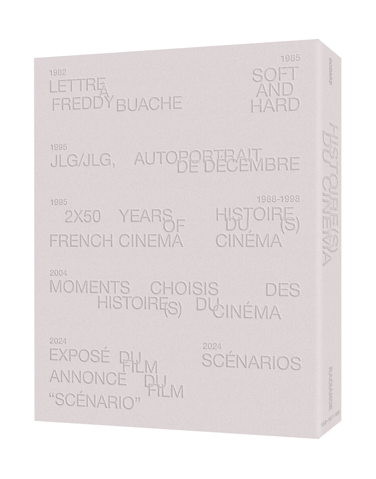Histoire(s) Du Cinema And Other Works Limited Edition Blu-Ray (Region B)
