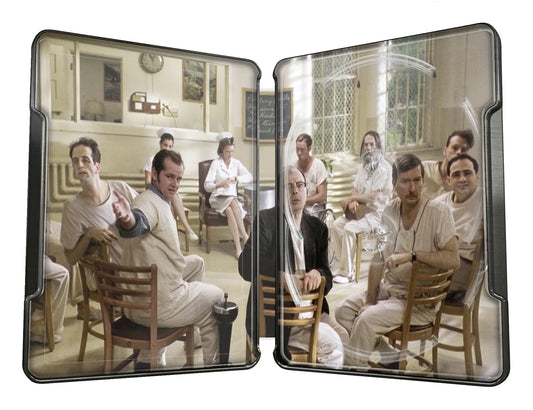 PRE-ORDER: One Flew Over The Cuckoos Nest Limited Edition Steelbook (UK) 4K Ultra HD + Blu-Ray (Region B)
