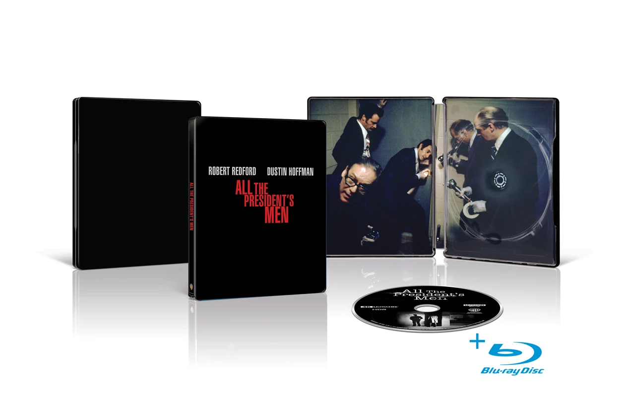 PRE-ORDER: All The Presidents Men Limited Edition Steelbook (UK) 4K Ultra HD + Blu-Ray (Region Free)