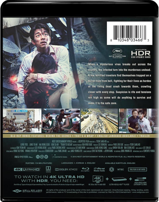 Train to Busan (4K UHD + Blu-ray)