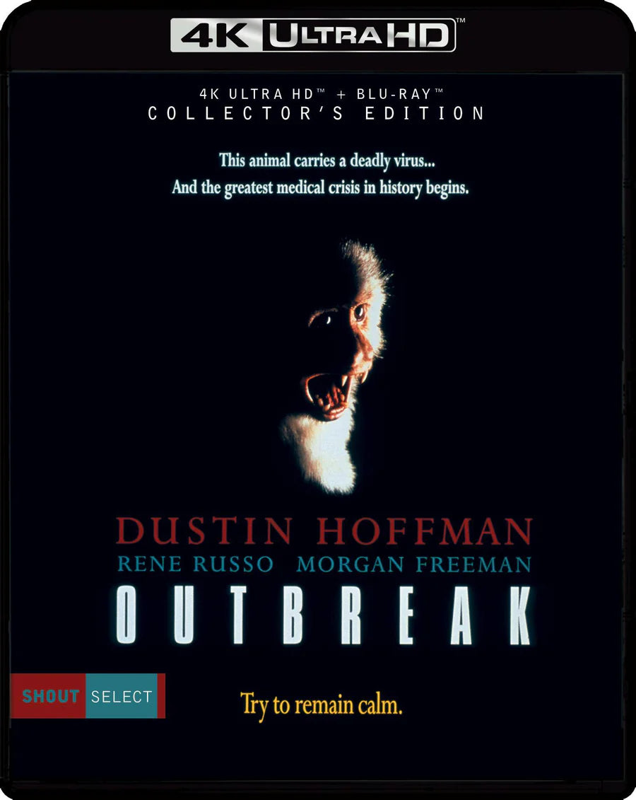 Outbreak Collector's Edition 4K UHD + Blu-Ray with Slipcover