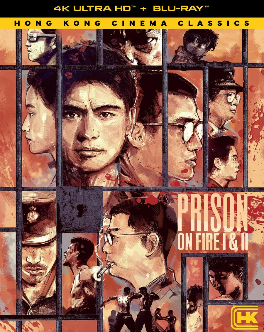 Prison on Fire 1 And 2 4K UHD + Blu-Ray