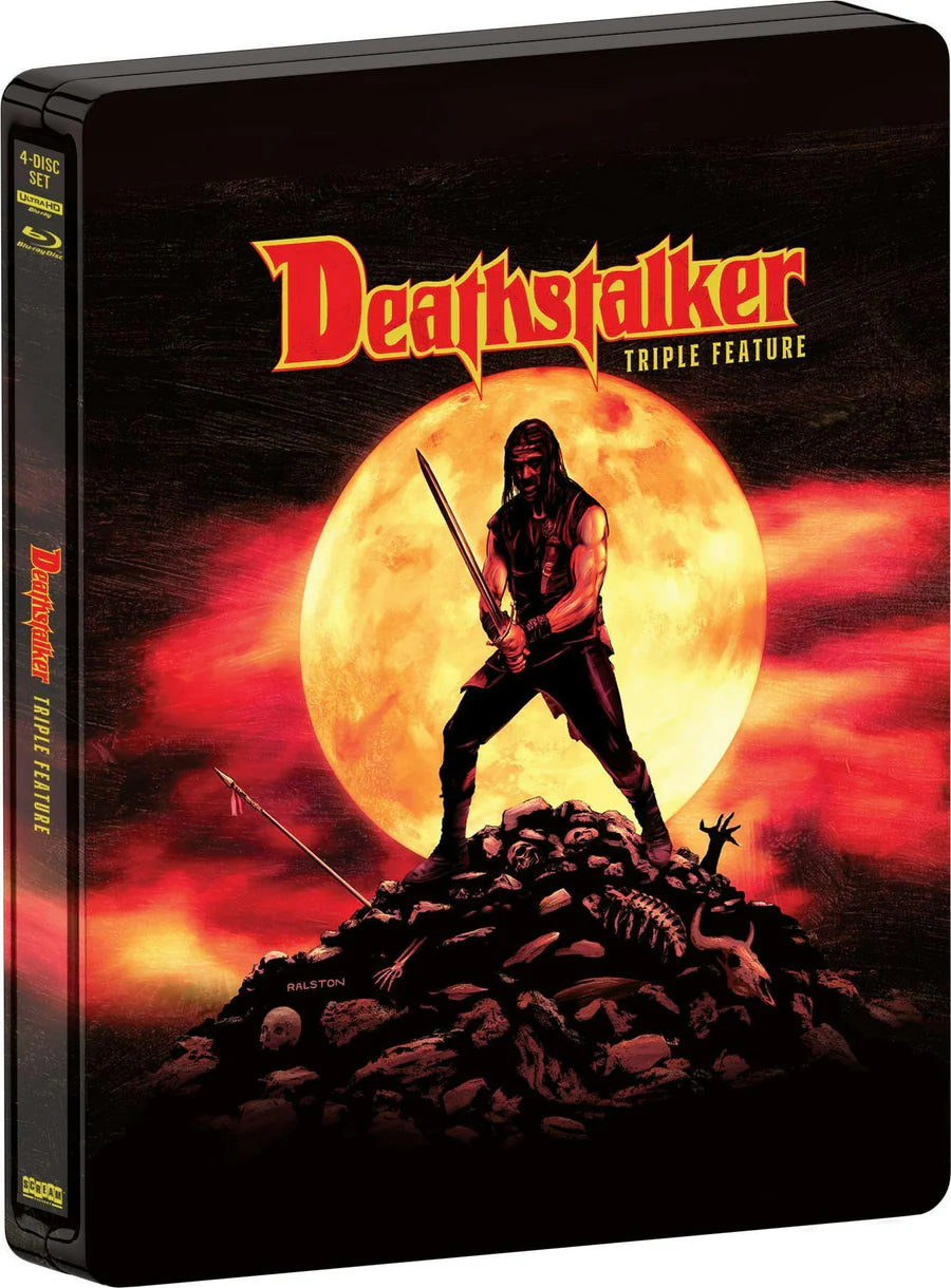 Deathstalker Triple Feature (Limited Edition 4K Ultra HD Steelbook + Blu-ray)