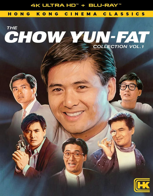 PRE-ORDER: The Chow Yun-fat Collection: Vol. 1 (4K Ultra HD + Blu-ray)