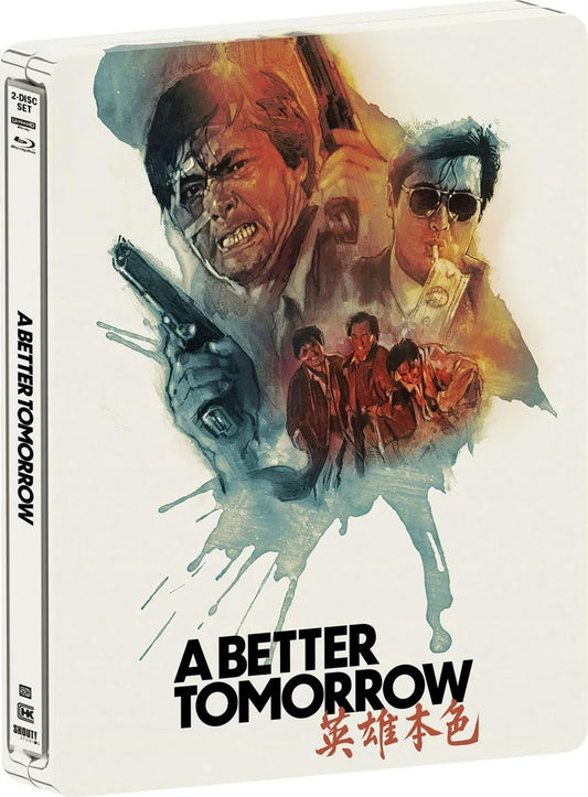 PRE-ORDER: A Better Tomorrow (Limited Edition 4K Ultra HD Steelbook + Blu-ray) (Shout! Factory)