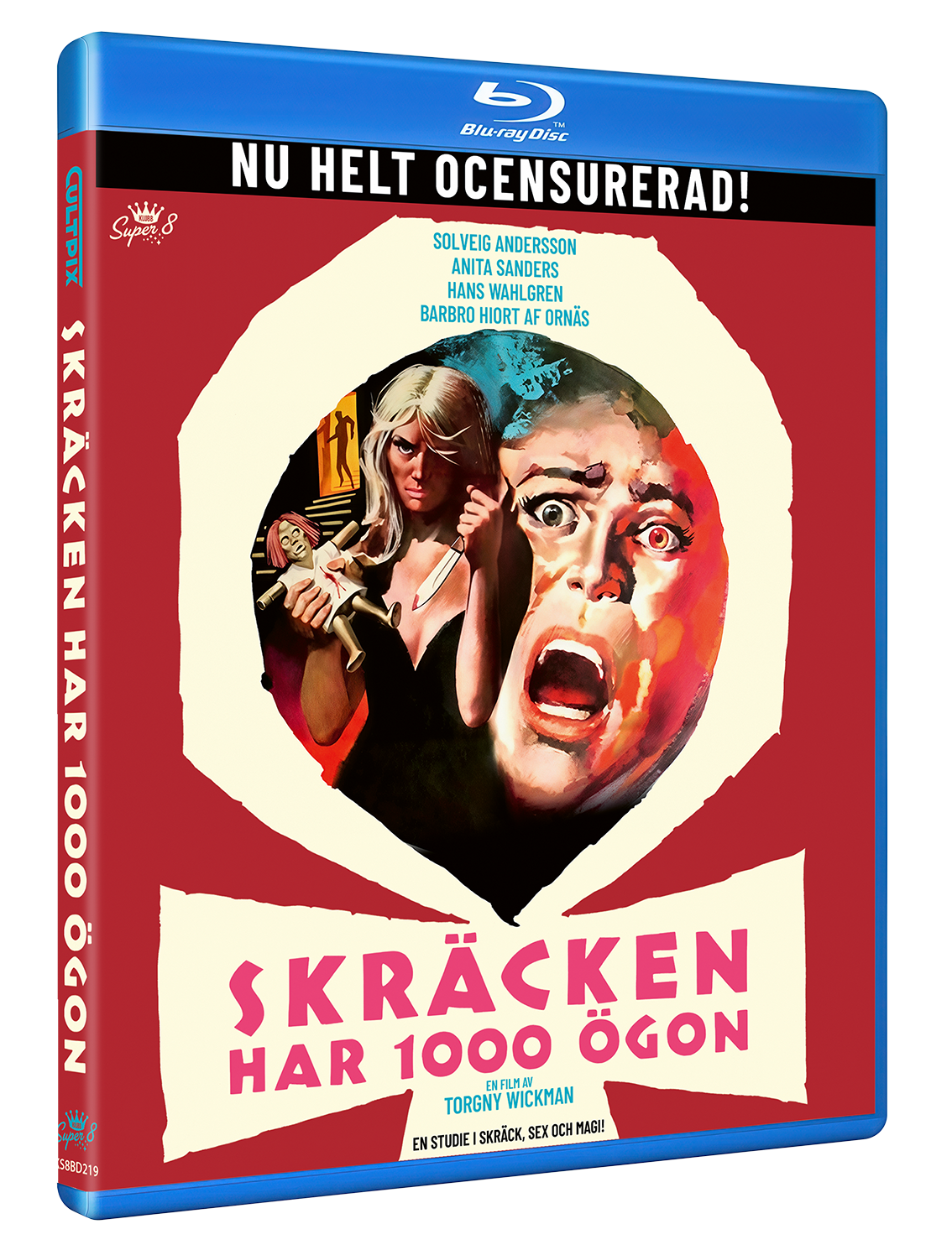 Fear Has 1,000 Eyes with Slipcover Blu-Ray Region B (Import/Klubb Super 8)