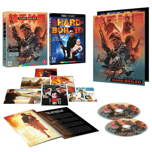 PRE-ORDER: Hard Boiled Limited Edition 4K Ultra HD + Blu-Ray (Region B)