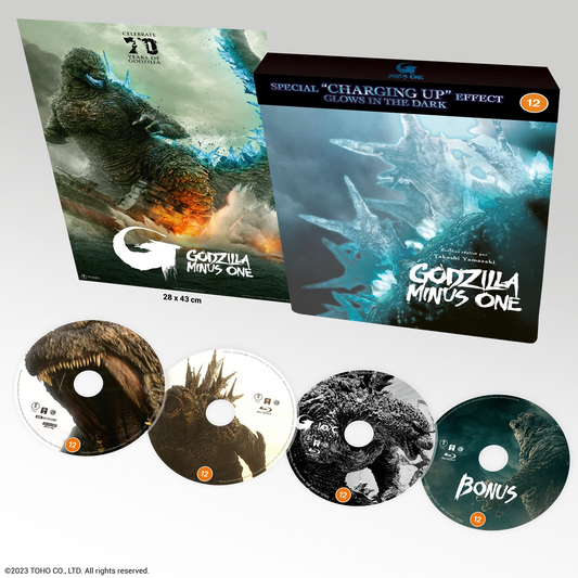 PRE-ORDER: Godzilla Minus One Limited Edition Steelbook (UK) 4K Ultra HD + Blu-Ray (Region B)