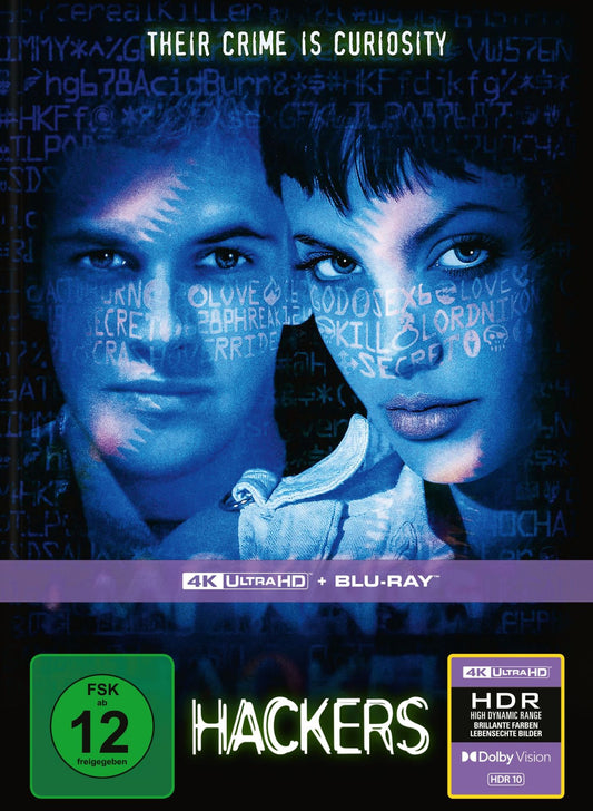 Hackers (1995) – Limited Edition Mediabook (4K Ultra HD + Blu-ray Region B) (Import/Capelight Pictures)