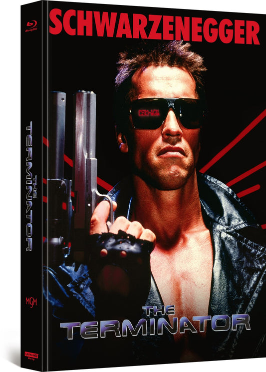 PRE-ORDER: Terminator – Limited 3-Disc Mediabook – Cover A (4K Ultra HD + Blu-ray/Region B) (Import/Capelight Pictures)