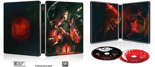 Alien: Romulus Limited Edition Steelbook 4K UHD + Blu-Ray + Digital Code