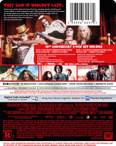 Rocky Horror Picture Show (4k UHD / Blu-Ray) Steelbook Pre-order