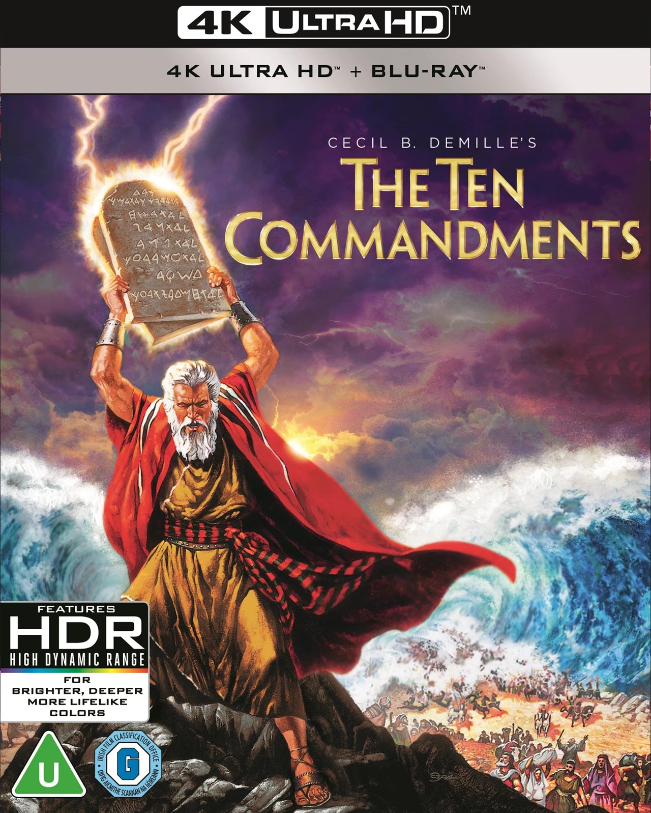The Ten Commandments 4K Ultra HD + Blu-Ray