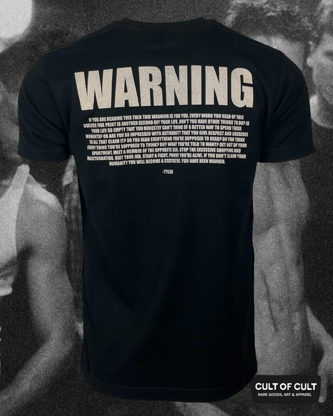 Fight Club 1999 Warning Limited Edition T-Shirt