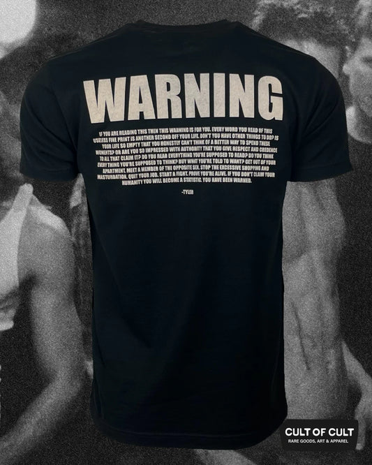 Fight Club  1999 Warning Limited Edition T-Shirt