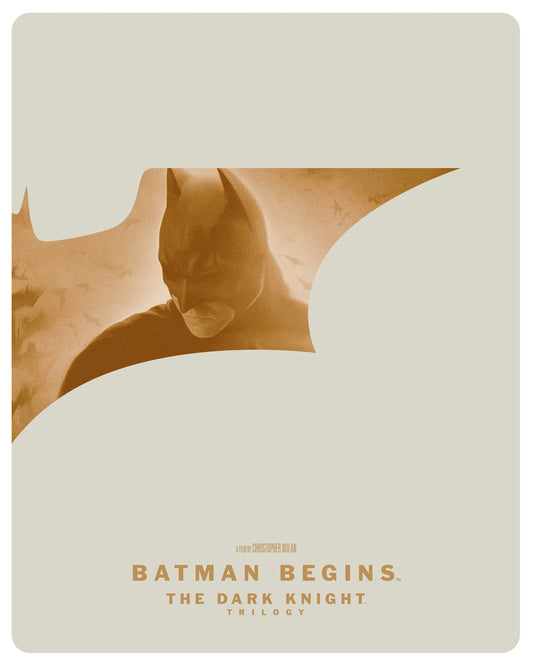 Batman - The Dark Knight Trilogy Limited Edition Steelbook 4K Ultra HD + Blu-Ray (UK) Region Free  (1 Per Customer)