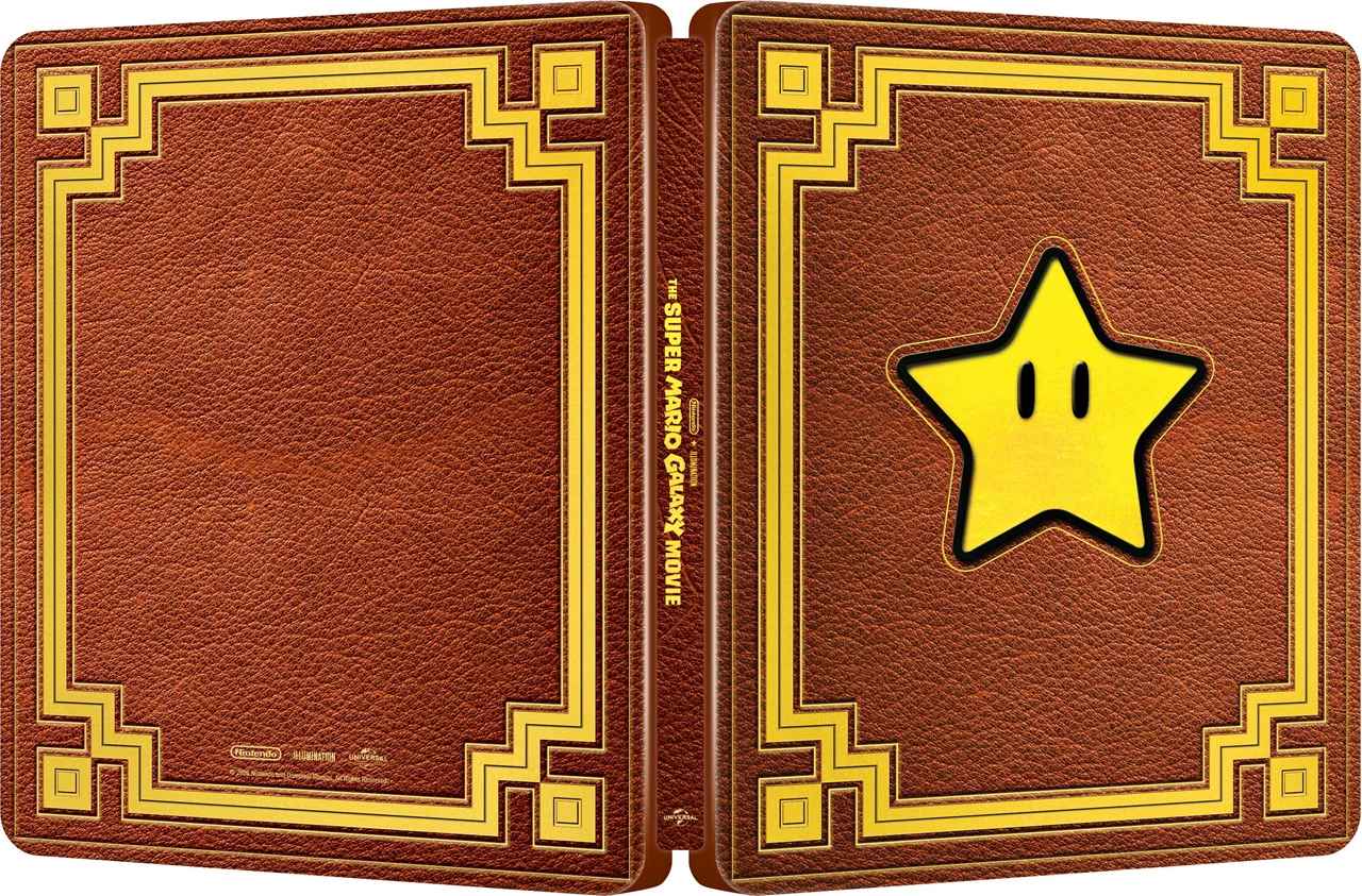 The Super Mario Galaxy Movie Limited Edition Steelbook (UK) 4K Ultra HD + Blu-Ray (Region Free)