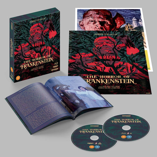 PRE-ORDER: The Horror Of Frankenstein Limited 55th Anniversary Collectors Edition 4K Ultra HD + Blu-Ray (Region B)