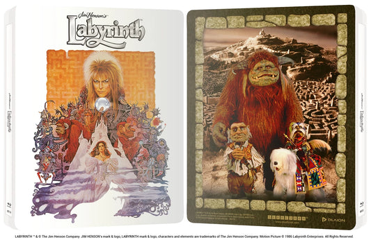 PRE-ORDER: Labyrinth Limited Edition Steelbook 4K Ultra HD + Blu-Ray (Region B)