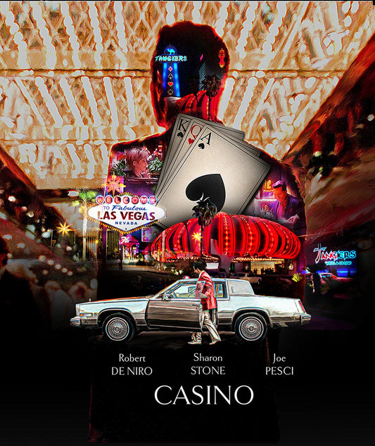 PRE-ORDER: Casino Ultimate Collectors Edition Steelbook (UK) 4K Ultra HD + Blu-Ray (Region Free)