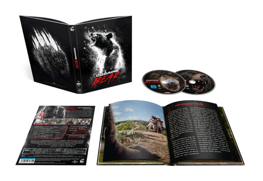 Cocaine Bear (2023) – Limited Edition Mediabook A (4K Ultra HD + Blu-ray Region B) (666 Copies) (Import/Turbine)