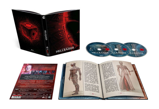 Hellraiser – (2022) – Mediabook F (4K UHD + 2 Blu-rays/Region B) – Limited to 666 Copies (Import/Turbine)