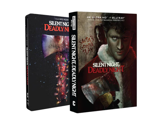 Silent Night, Deadly Night (2025) Collector's Edition Steelbook with Slipcover (4K UHD +Blu-Ray)