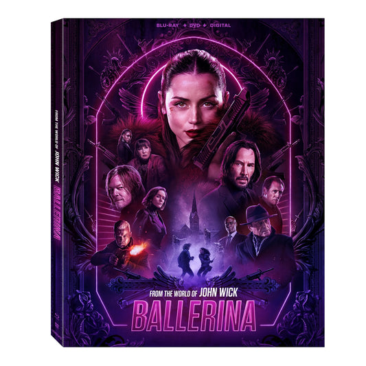 Ballerina: From the World of John Wick Steelbook (4K Ultra HD + Blu-ray + Digital Copy)