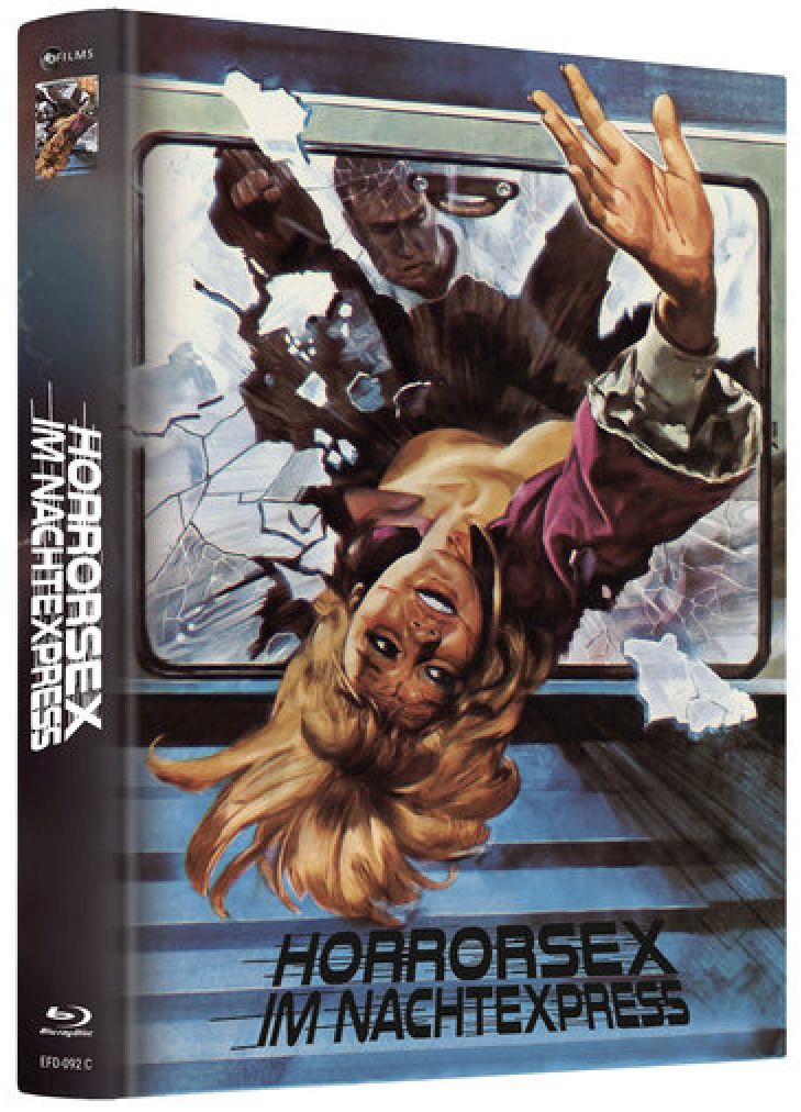 Terror Express (The Girl in the Sleeping Car) - Horrorsex im Nachtexpress - Mediabook Cover C - (DVD + Blu-ray Region B) (Import/8 Films)