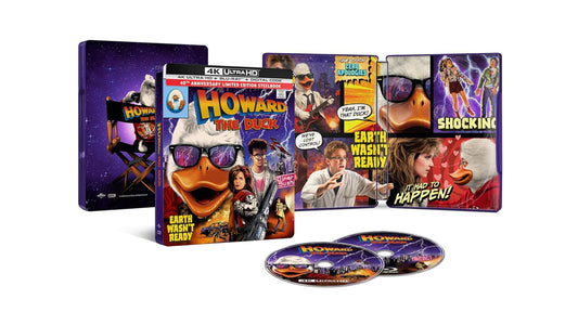Howard the Duck 40th Anniversary Limited Edition Steelbook 4K Ultra HD + Blu-ray