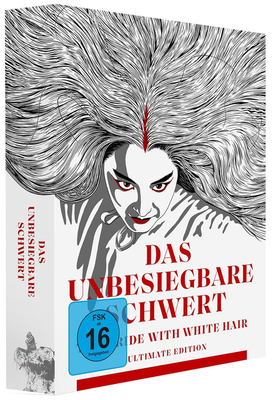 The Invincible Sword – (The Bride with White Hair) Ultimate Edition (4K Ultra HD) (+ 3 Blu-rays Region B) (Import/Plaion Pictures)