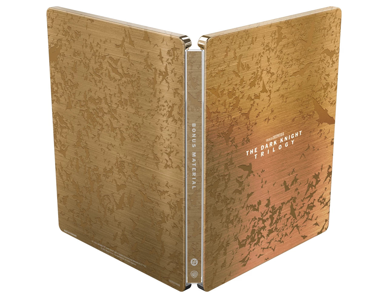 Batman - The Dark Knight Trilogy Limited Edition Steelbook 4K Ultra HD + Blu-Ray (UK) Region Free Pre-Order (1 Per Customer)