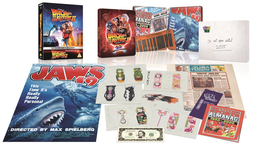 PRE-ORDER: Back To The Future - Part 2 Limited Collectors Edition Steelbook (UK) 4K Ultra HD + Blu-Ray (Region Free)