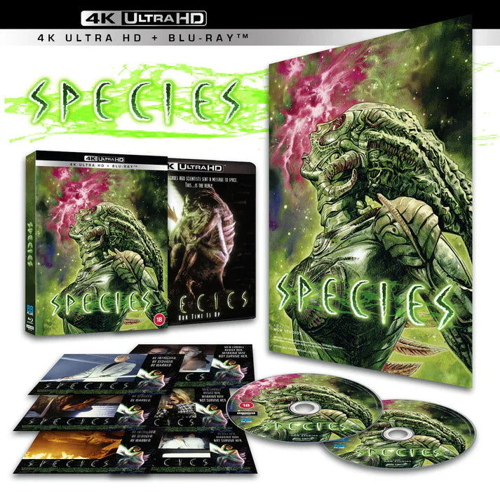 Species Limited Deluxe Edition (4K UHD + Blu-Ray Region B)