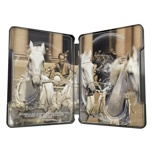 PRE-ORDER: Ben Hur (1959) Limited Collectors Edition Steelbook (UK) 4K Ultra HD + Blu-ray (Region Free)