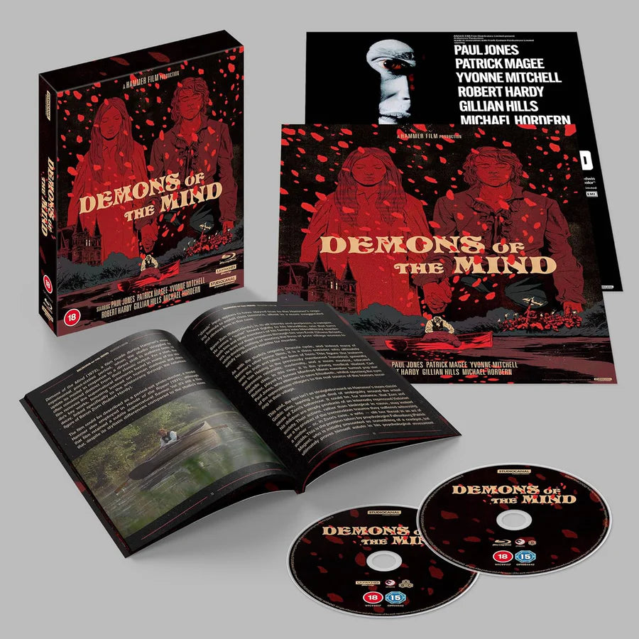 Demons Of The Mind Limited Collectors Edition 4K Ultra HD + Blu-Ray (Region B)