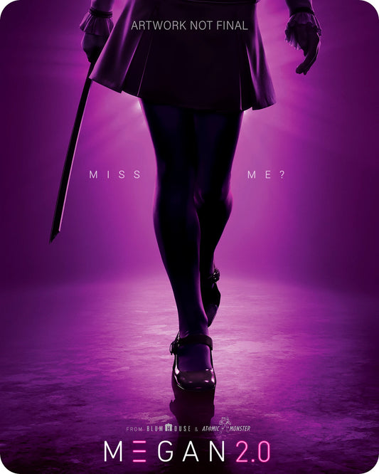 M3gan 2.0 (aka Megan) Limited Edition Steelbook (UK) 4K Ultra HD + Blu-Ray