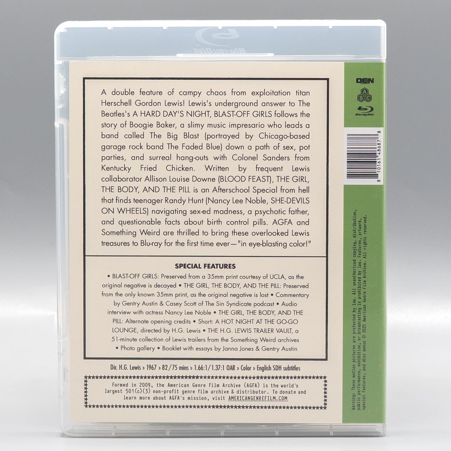 PRE-ORDER: Blast-Off Girls + The Girl, The Body, and the Pill with Limited Edition Slipcover