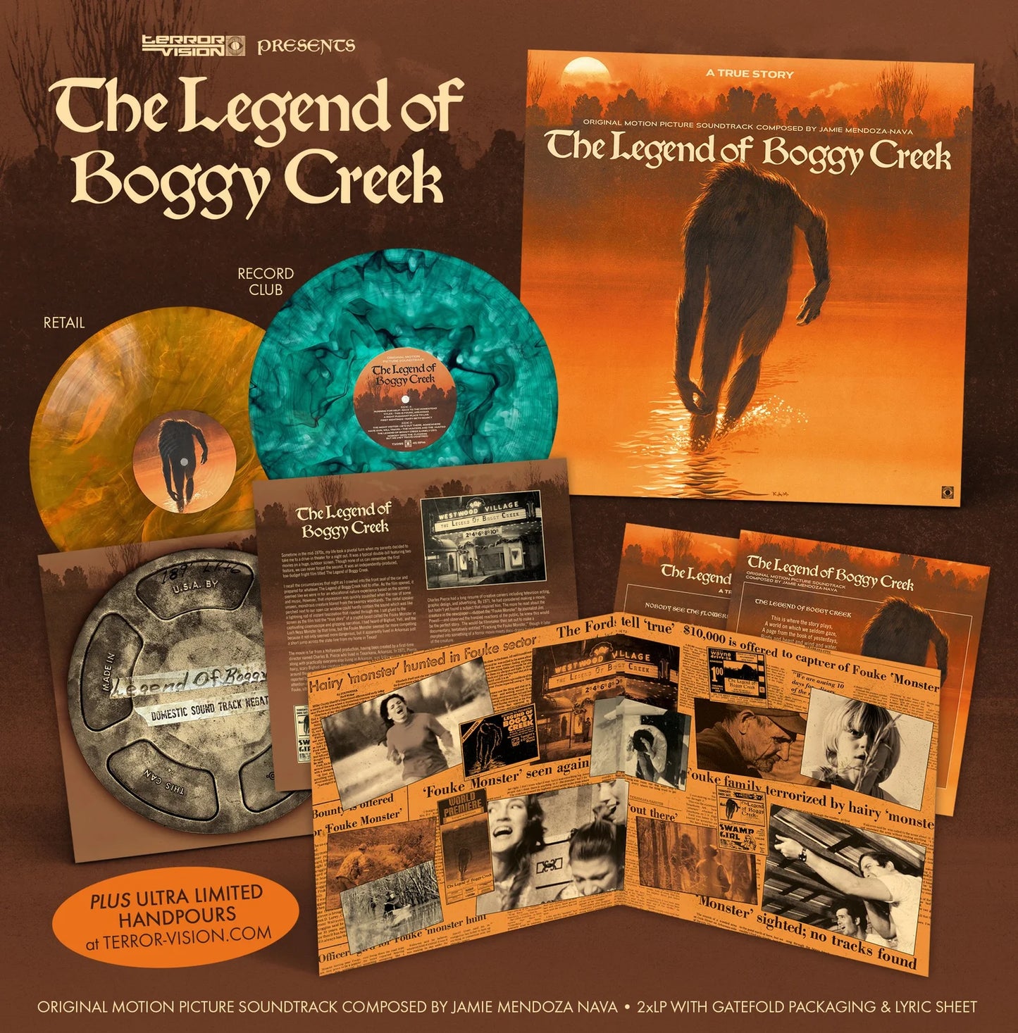 The Legend of Boggy Creek 2XLP