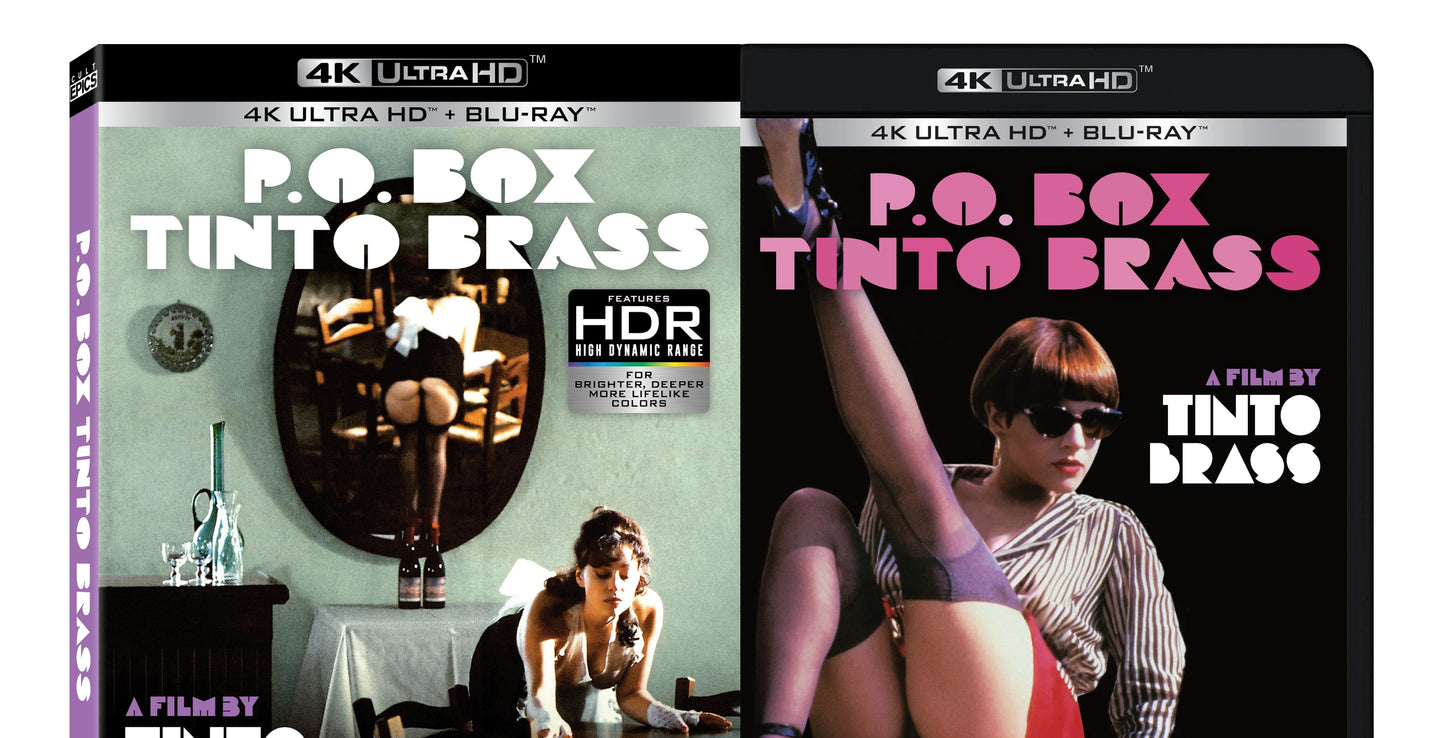 P.O. Box Tinto Brass (2 Disc Edition)4K Ultra HD + Blu-Ray
