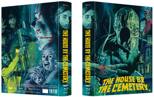 The House by the Cemetery (1981) – Limited Edition 222-Copy 264-Page Mediabook D (4K UHD + Blu-ray Region B) (Import/8 Films)