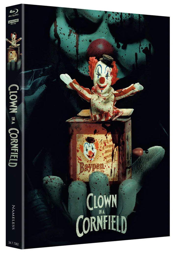 Clown in a Cornfield – Limited Edition Mediabook A (4K Ultra HD + Blu-Ray Region B) (Import/Nameless Media)