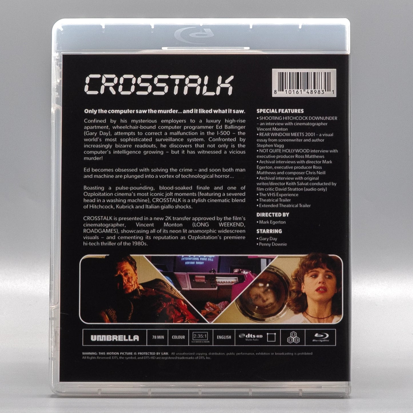 Crosstalk with Limited Edition Slipcover Blu-Ray (Region Free) (Umbrella Entertainment)