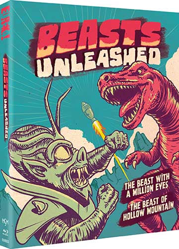 Beasts Unleashed - The Beast With A Million Eyes / The Beast Of Hollow Mountain Limited Edition Blu-Ray (Region B) (UK)