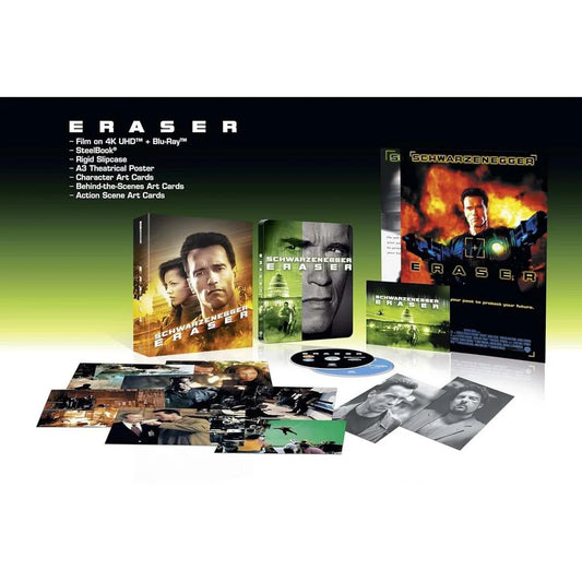 PRE-ORDER: Eraser Limited Collectors Edition 4K Ultra HD + Blu-Ray