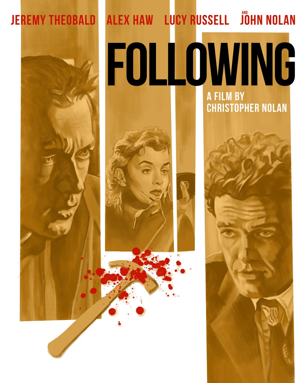 PRE-ORDER: Christopher Nolan's Following (1998) Blu-ray/Region Free (Umbrella)