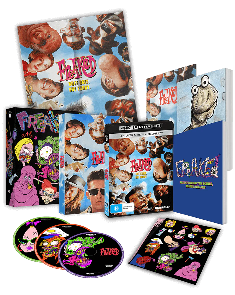 Freaked (1993) 4K & 2 Blu-ray Collector's Edition (Umbrella - Australia Import)
