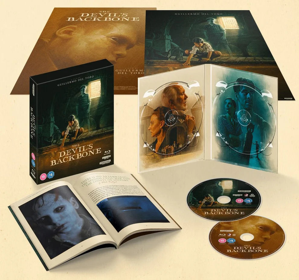 The Devils Backbone Limited Collectors Edition 4K Ultra HD + Blu-Ray (Region B)