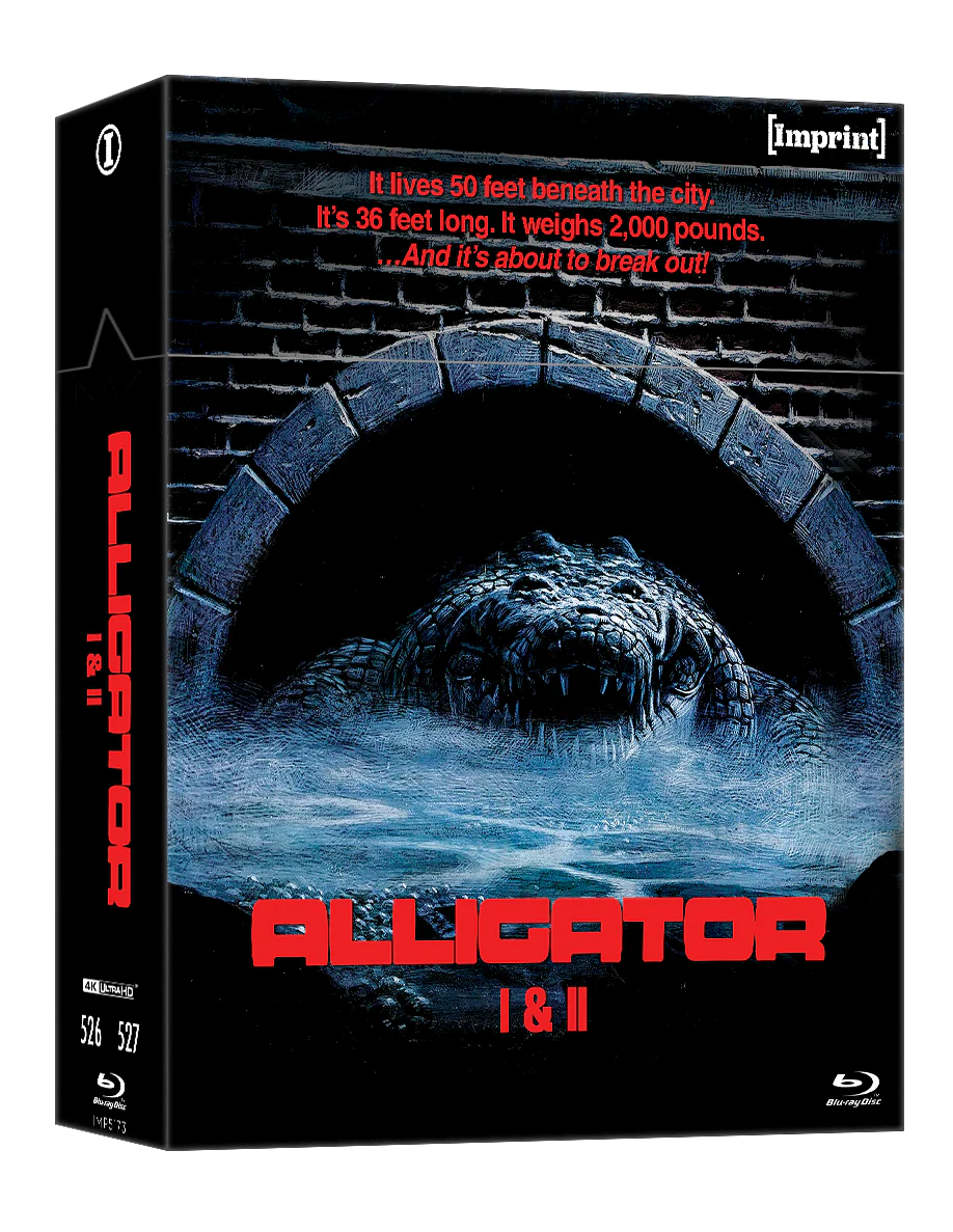 Alligator I & II (1980 / 1991) 4K UHD + Blu-ray Limited Edition Hardbox - Imprint Collection #526 - 527