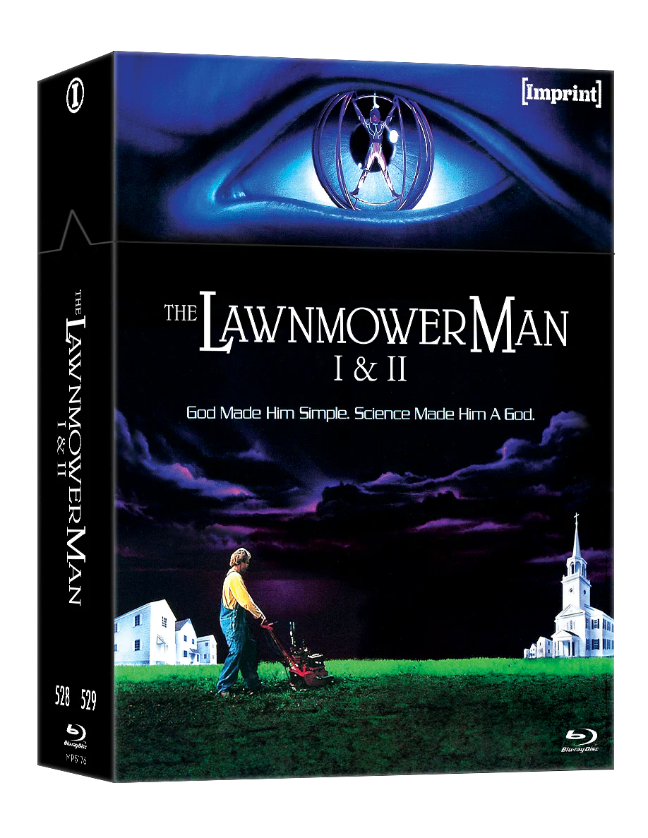 The Lawnmower Man I & II (1991 / 1996) - Limited Edition Hardbox Blu-Ray - Imprint Collection #528 - 529